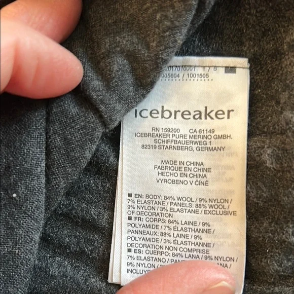 Icebreaker Descender Wool Zip Hoodie medium - Picture 3 of 4